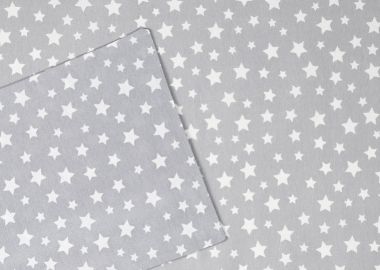 Βρεφικό σετ σεντόνι με μαξιλαροθήκη | ΓΚΡΙ - Energiers - 